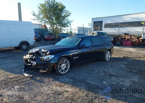 2013 BMW 750Li xDrive z USA, uszkodzony, nr VIN WBAYF8C52DD139937